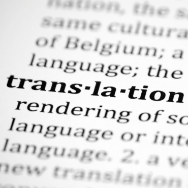 translation-services Translation in a dicitonary.